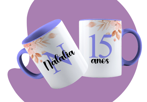 Caneca Natalia 15 Anos